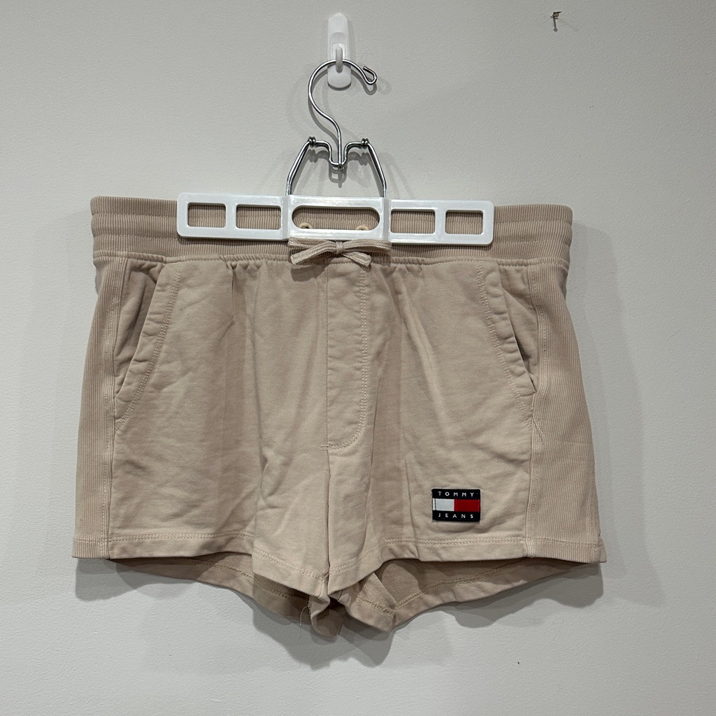 Tommy Hilfiger Women's Beige Athletic Shorts